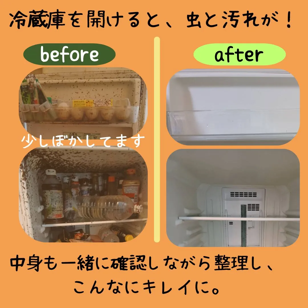 少し前に対応させていただいた、冷蔵庫清掃のご依頼のご紹介です...